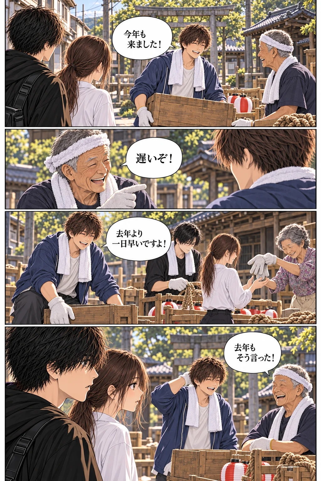 町との多様な関わり方を聞くレン
