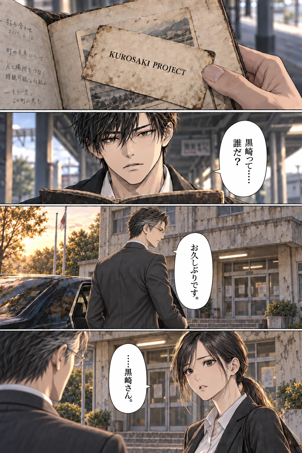 黒崎との出会いで新たな謎に直面するレン