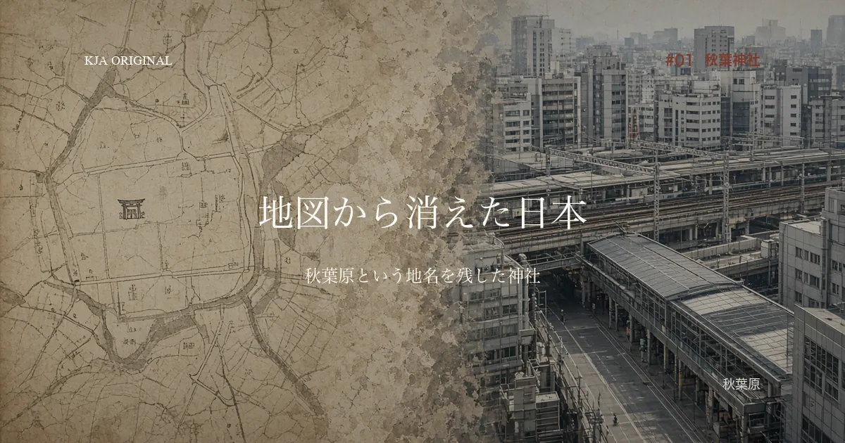 地図から消えた日本 #01 秋葉神社 秋葉原