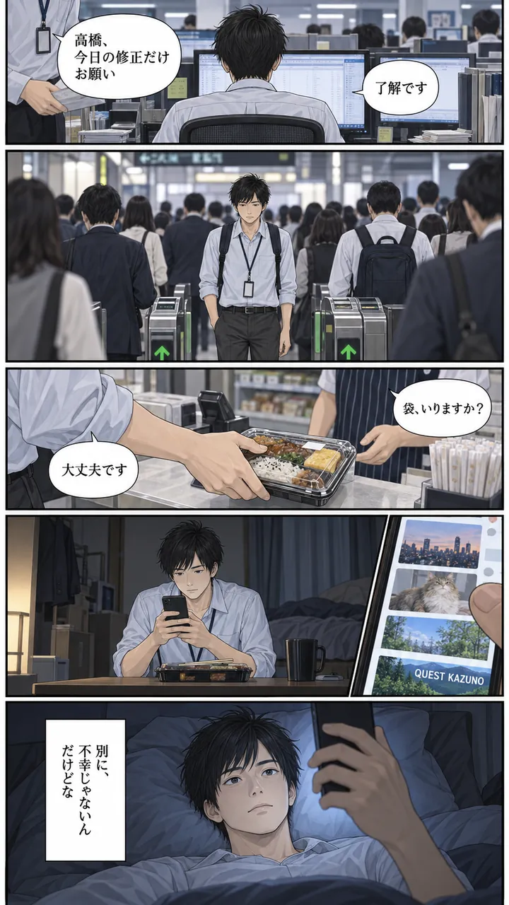 『また行く理由ができた。』の主人公ソウタ